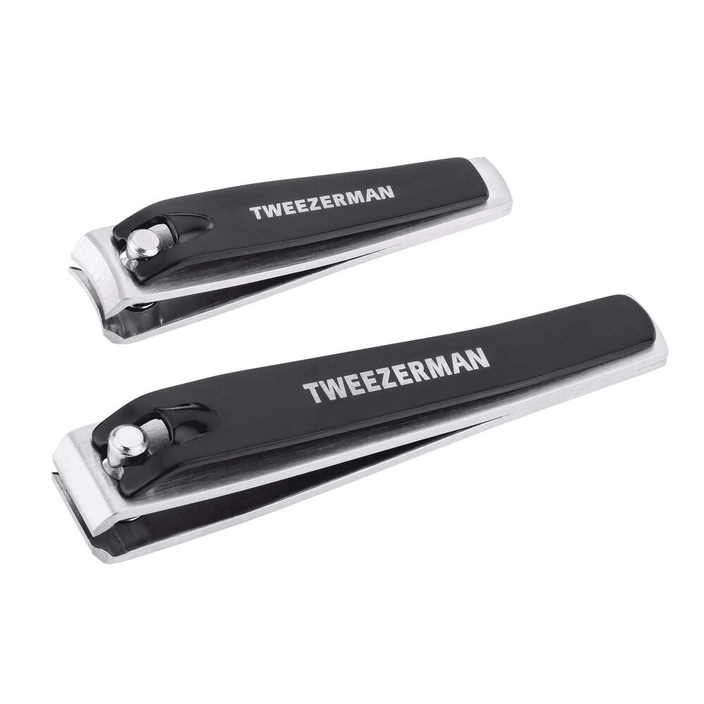 Tweezerman Stainless Steel Nail Combo Set – Fingernail & Toenail Clippers